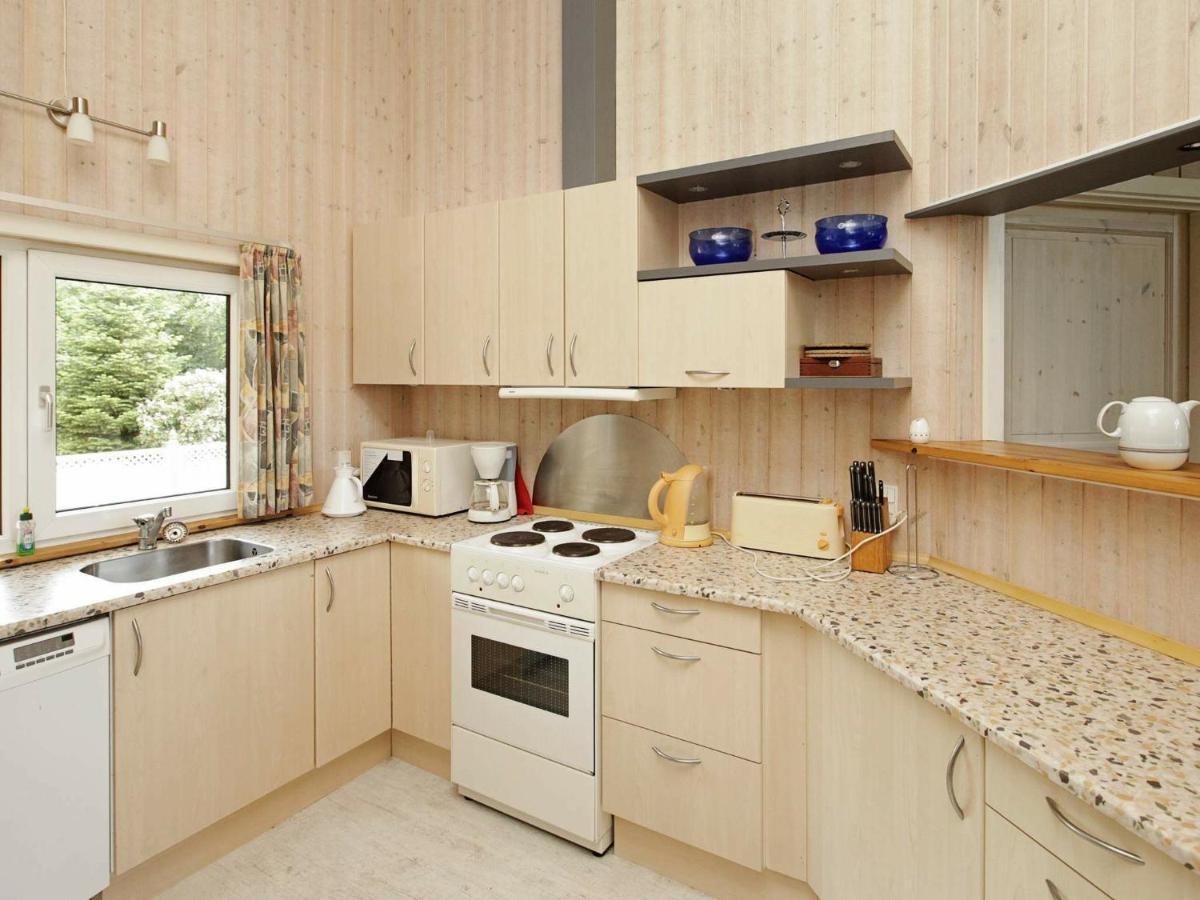 6 Person Holiday Home In Ansager Bagian luar foto